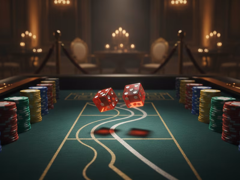 Craps — pelipöytä